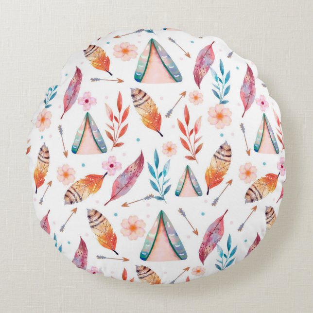 Cojín Redondo Round Pillow design  (Anverso)