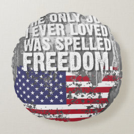 Cojín Redondo Round Pillow – Freedom Job
