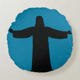 Cojín Redondo Round Pillow  jesus christ 