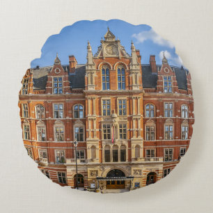 Cojín Redondo Royal College of Music: puesta de sol.