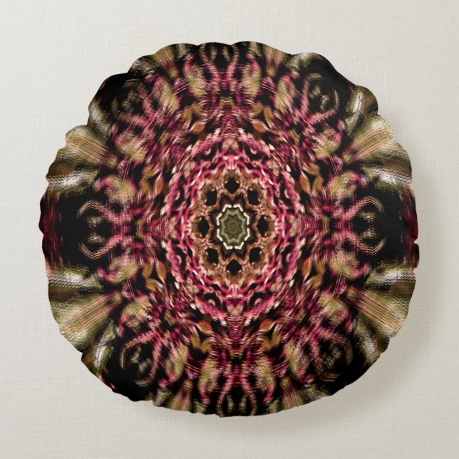 Cojín Redondo Rueda de diversión...... (Anverso)