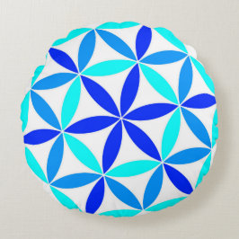 Cojín Redondo Rueda de la flor