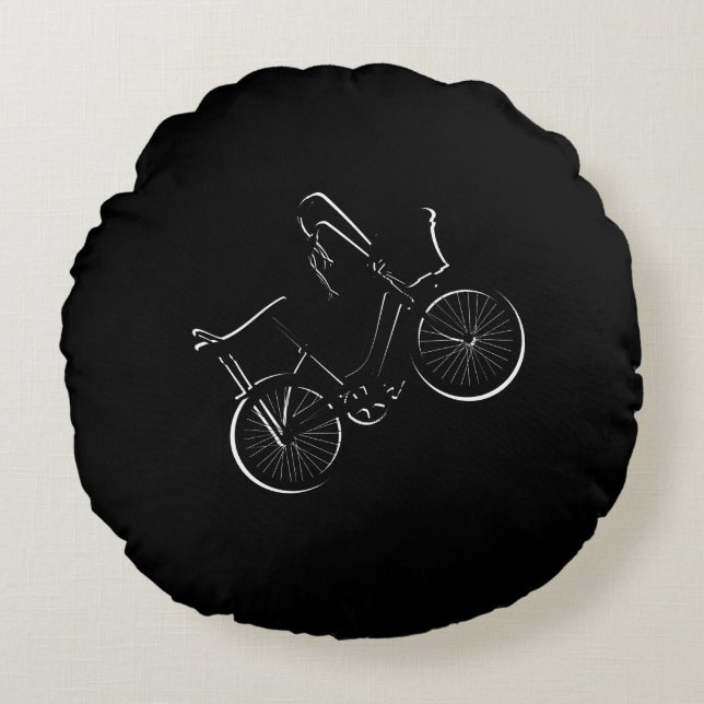 Cojín Redondo Rueda de los 80 (Anverso)