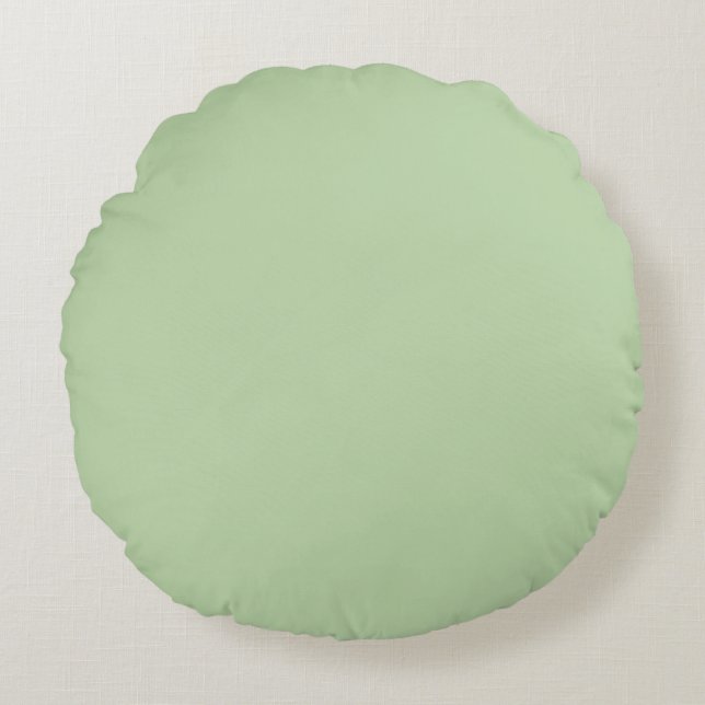 Cojín Redondo Sage Green (Anverso)