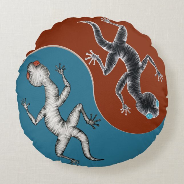 Cojín Redondo Salamander (Anverso)