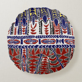 Cojín Redondo Samoa Batik