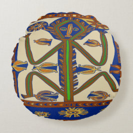 Cojín Redondo Samoa del Sur