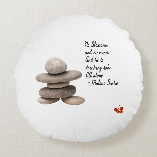 Cojín Redondo Samurai (Anverso)