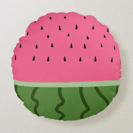 Cojín Redondo sandía de frutas