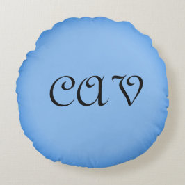 Cojín Redondo Sangria Cornflower Blue