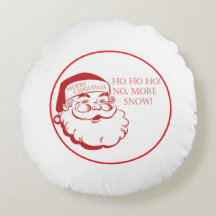 Santa HO HO HO No Más Nieve Lindo Navidad