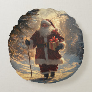 Cojín Redondo Santa Navidades Pillow