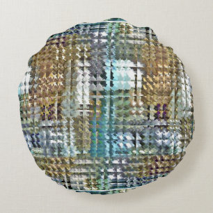 Cojín Redondo Satin Quilt