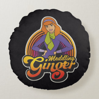Cojín Redondo Scooby-Doo | "Meddling Ginger" Daphne