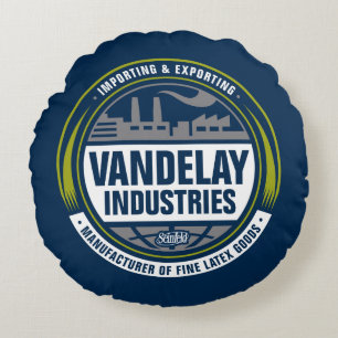 Cojín Redondo Seinfeld   Vandelay Industries Logo