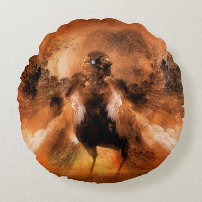 Cojín Redondo Septemberphönix (Anverso)