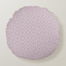 Cojín Redondo Serene Lavender Mosaic Round Pillow