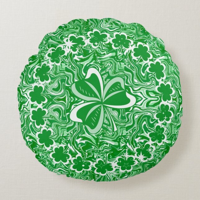 Cojín Redondo ¡Sham-Rock! (Anverso)