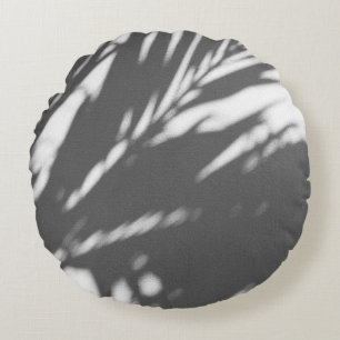 Cojín Redondo Silhouette de la palmera
