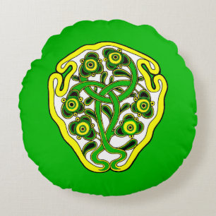 Cojín Redondo Símbolo celta