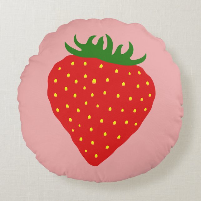 Cojín Redondo Simplemente amortiguador del personalizado de la (Anverso)