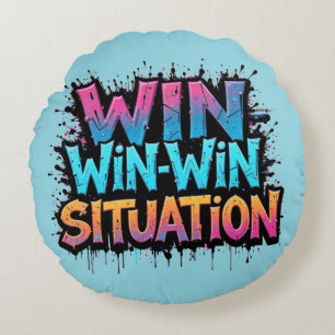 Cojín Redondo Situación WIN-WIN