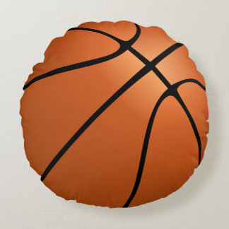 Cojín Redondo Slam Dunk Basketball Deportes
