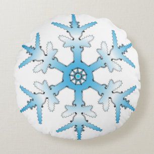 COJÍN REDONDO SNOWFLAKE