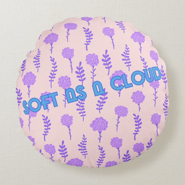 COJÍN REDONDO SOFT COMO NUBE (Anverso)