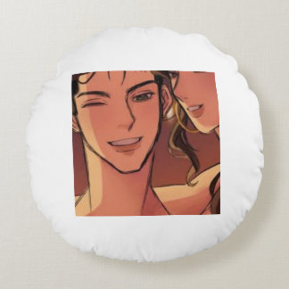 Cojín Redondo Soft Round Throw Pillow – Decorative Cushion for S