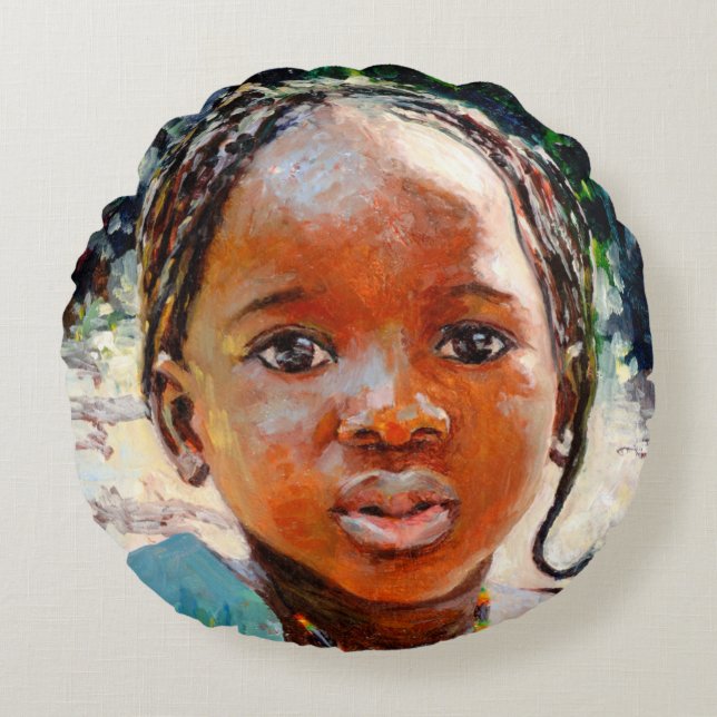 Cojín Redondo Sokoro 2006 (Anverso)