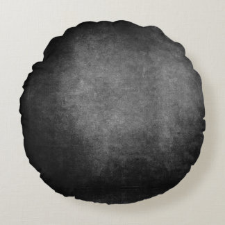 Cojín Redondo Sombra oscura fondo - gris oscuro