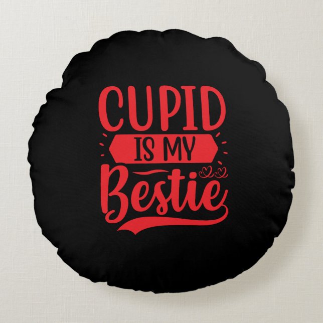 Cojín Redondo Sombrero de camión (Anverso)