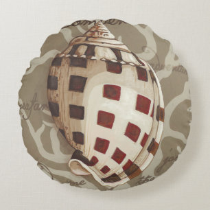 Cojín Redondo Soneto I de la playa