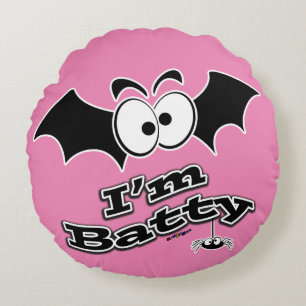 Cojín Redondo Soy Batty Crazy Eyes