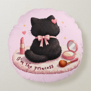 Cojín Redondo Soy la Princesa