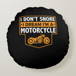 Cojín Redondo Soy Un Verdadero Regalo De Motociclistas Para Los