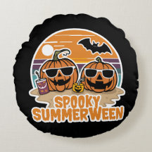 Spooky Summerween - calabazas en la playa