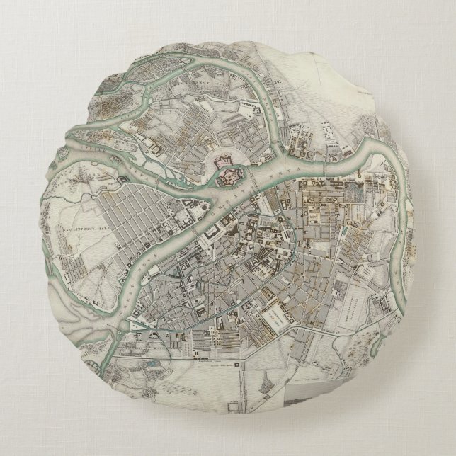 Cojín Redondo St Petersburg (Anverso)