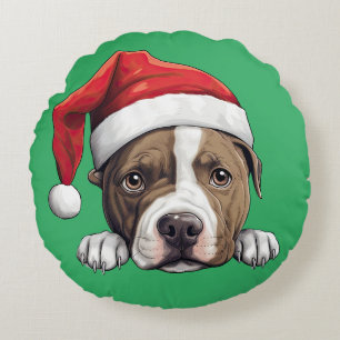 Cojín Redondo Staffordshire Terrier