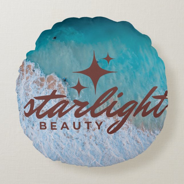 Cojín Redondo starlight beauty (Anverso)