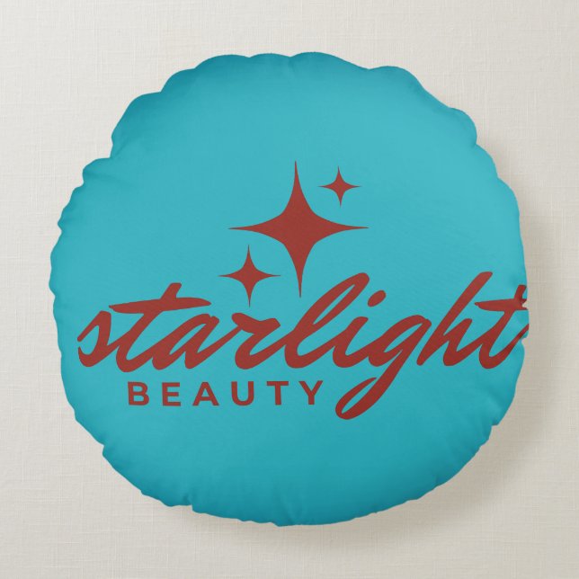 Cojín Redondo starlight beauty (Anverso)