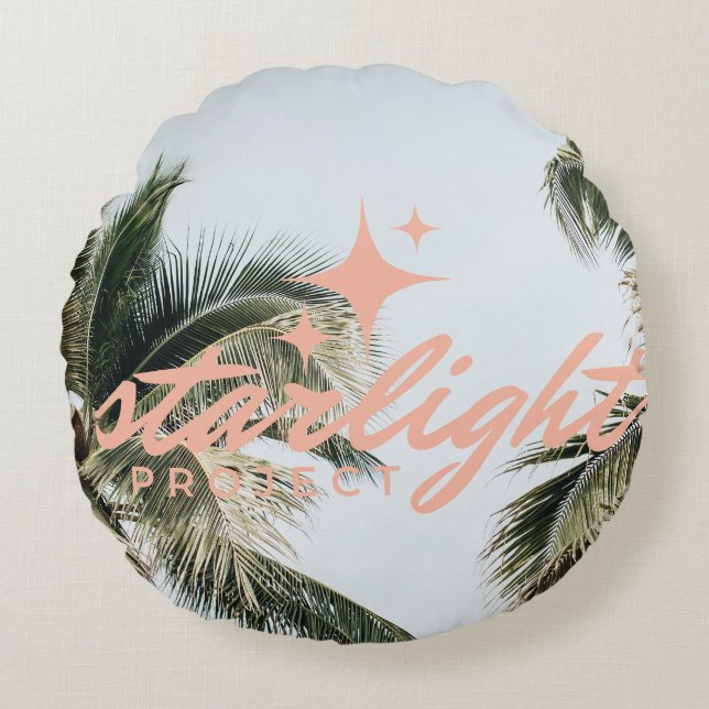 Cojín Redondo starlight project connection (Anverso)