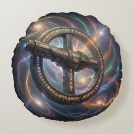 Cojín Redondo Stellar Path – Journey Through the Universe´12