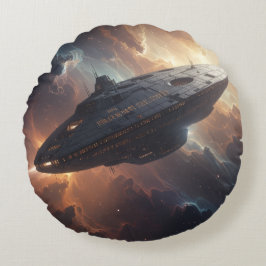 Cojín Redondo Stellar Path – Journey Through the Universe´13