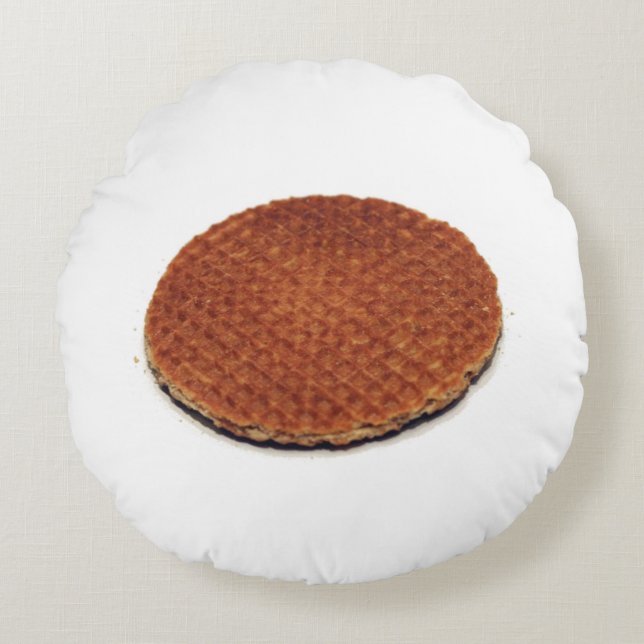 Cojín Redondo Stroopwafel (Anverso)