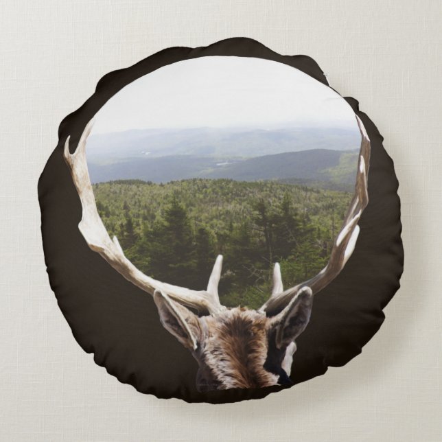 Cojín Redondo Su dominio (Reverso)