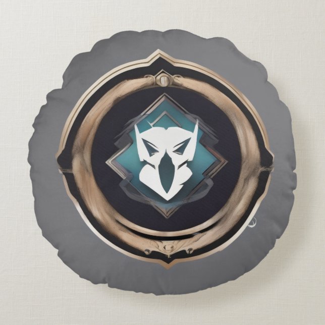 Cojín Redondo Sudor de Gobi (Anverso)