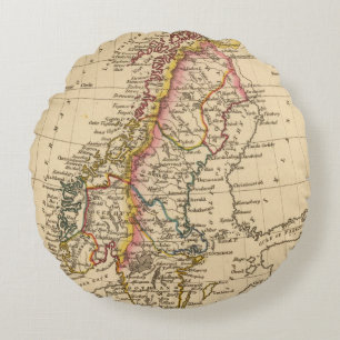 Cojín Redondo Suecia, Noruega 2