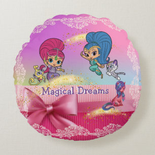 Cojín Redondo Sueño con Jeannie Magical Dreams Round Pillow